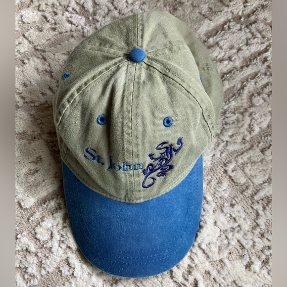NEW!! St. John Virgin Islands Adjustable Velcro Baseball Hat - Picture 2 of 5